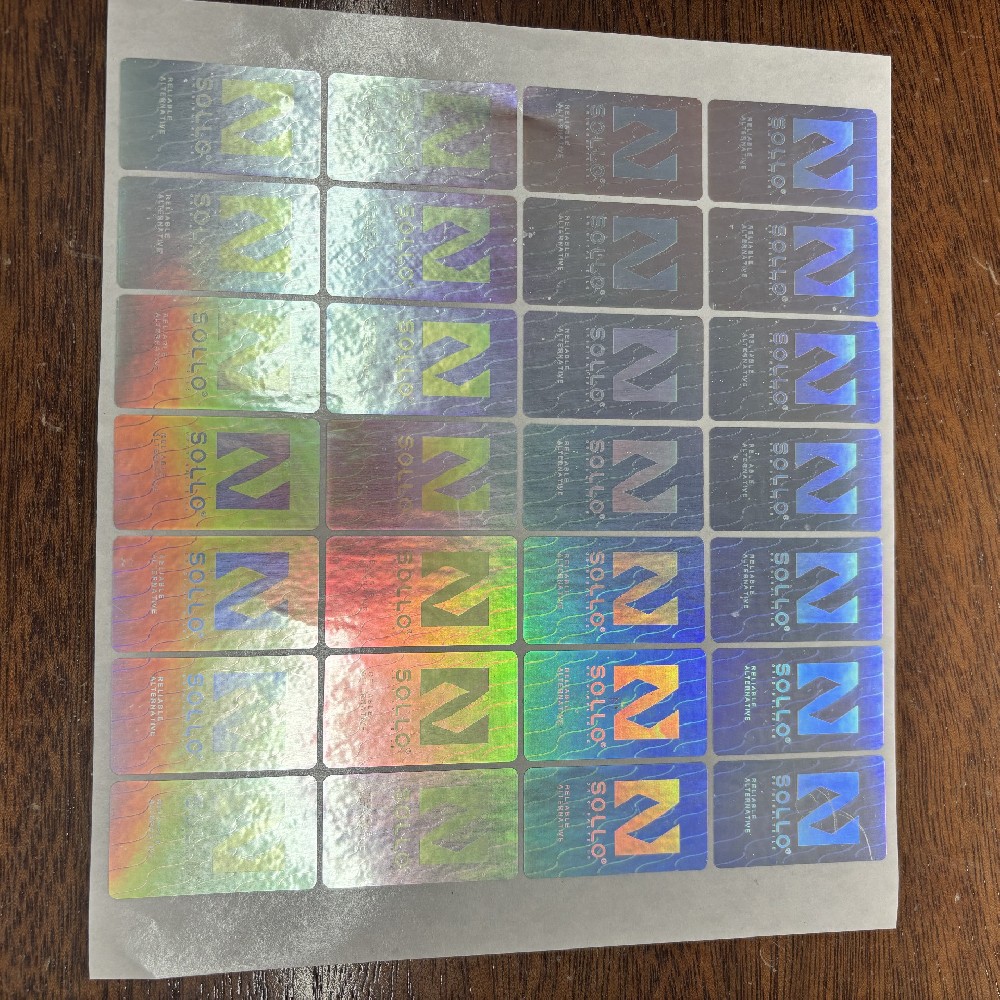 揭開留字鐳射防偽標簽